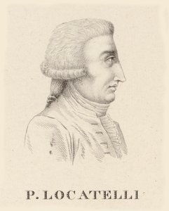 Portrait of the Violinist and Composer Pietro Antonio Locatelli by Jean Baptiste Ponce Lambert