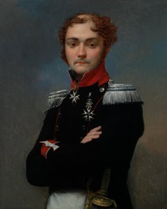 Portrait of Charles-Louis Regnault, an Officer from the Napoleonic Wars