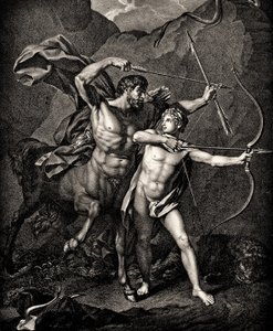 The Education of Achilles by Chiron, c.1798 by Jean Baptiste Regnault