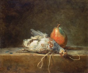 Still Life with Partridge and Pear