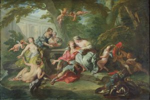 Renaud in the Arms of Armide, 1730-39