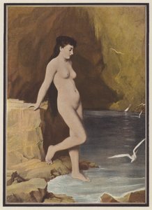 Nymph in a Grotto by Jean Benner