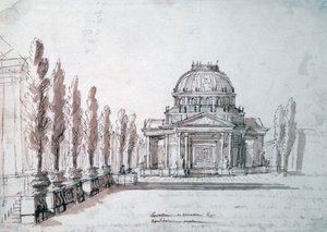 Temple of Apollo, for the opera Achille and Polyxene