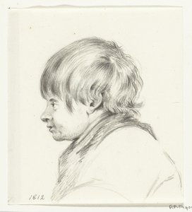 Bust of a Boy, to the Left by Jean Bernard