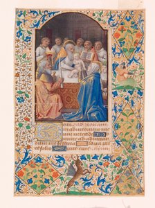 The Circumcision of Christ, from a Book of Hours