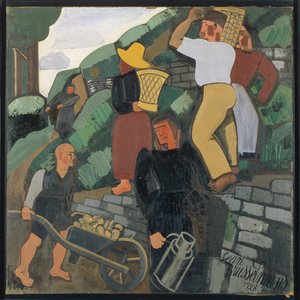 Peasants by Jean Brusselmans