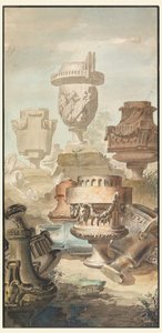 Ruin Fantasy: Vases and Urns, 1770