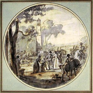 Napoleon I at Saint-Cloud by Jean Charles Develly