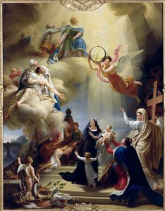 Allegory in Honour of the Birth of Henri de France, Duke of Bordeaux