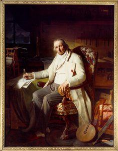 Portrait of Joseph Marie Jacquard, inventor of the weaving machine