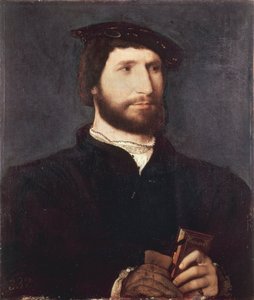 Man with Petrarch