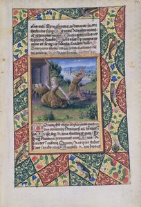 Adam and Eve Toiling, from Book of Hours of Louis dOrleans by Jean Colombe