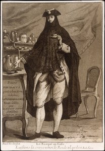 Title Page from Divers Portraits, pub. 1775 (etching) by Jean David Genois