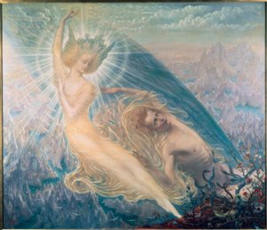 The Angel of Splendors by Jean Delville