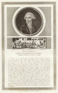 Portrait of Marguerite-Elie Guadet by Jean Duplessi Bertaux