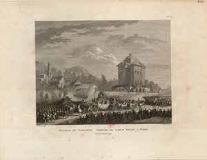 Return from Varennes, Arrival of Louis Capet in Paris by Jean Duplessis Bertaux