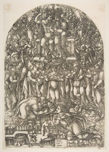 An Innumerable Multitude which Stands before the Throne, from the Apocalypse by Jean Duvet