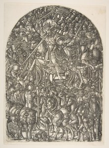 Christ Mounted on a White Horse, from the Apocalypse by Jean Duvet
