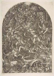 Saint Michael and the Dragon, from the Apocalypse by Jean Duvet
