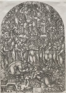 The Apocalypse: An Innumerable Multitude which stand before the Throne by Jean Duvet