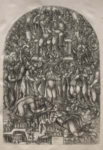 The Apocalypse: An Innumerable Multitude Which Stand before the Throne by Jean Duvet
