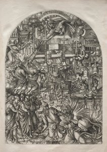 The Apocalypse: The Measurement of the Temple by Jean Duvet