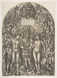 The Marriage of Adam and Eve, from The Apocalypse by Jean Duvet