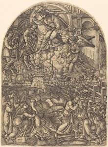The Winepress of the Wrath of God by Jean Duvet