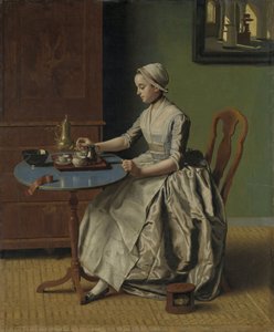 A Dutch Girl at Breakfast, c.1756