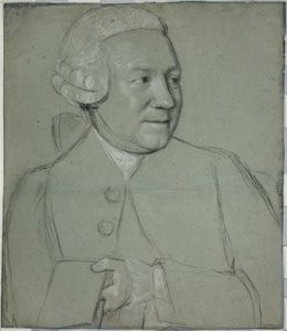 Portrait of a Man Holding a Book, Turned to the Right by Jean Étienne Liotard