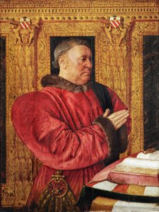 Guillaume Jouvenel des Ursins was Chancellor under Charles VII and Louis XI by Jean Fouquet
