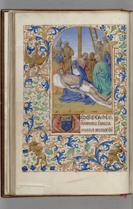 Pietà Book of Hours, 1450-1499 by Jean Fouquet