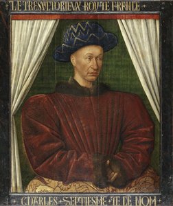 Portrait of King Charles VII of France