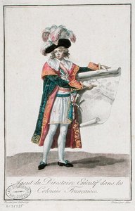 French Colonial Agent during the period of the Directoire by Jean Francois (after) Garneray