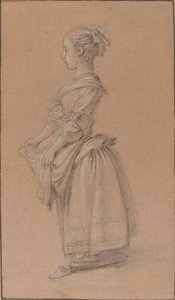 A Girl in Peasant Dress
