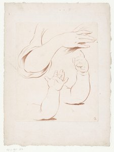 Three Arms in Different Positions (Compositions with Parts of the Human Body) by Jean Francois Janinet