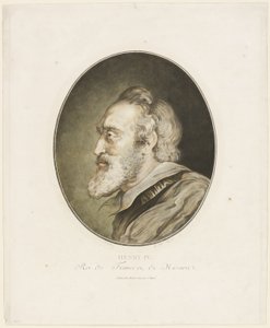 Henry IV, King of France and Navarre by Jean Francois Janinet