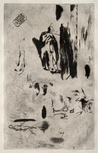Plate with Sketches by Jean Francois Millet
