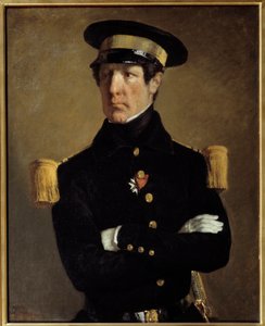 Portrait of Lieutenant Pierre Claude Aimable Gachot by Jean Francois Millet