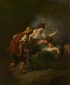Return from the Fields by Jean Francois Millet