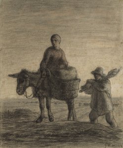 The Departure for Work by Jean Francois Millet