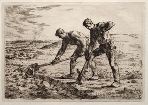 The Diggers by Jean Francois Millet