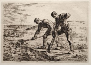 The Diggers by Jean Francois Millet