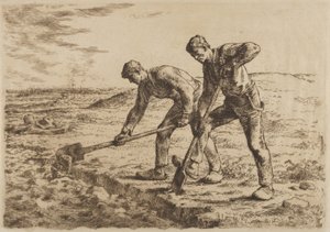 The Diggers by Jean Francois Millet