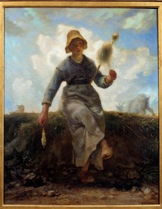 The spinner, auvergnate chevriere