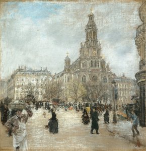 Place de la Trinité, Paris, c.1886
