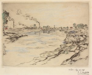 La Seine, à Asnières
