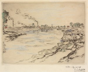 La Seine, à Asnières