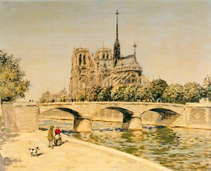 Notre Dame and the Seine