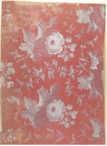 Design for Patterned Silk, ca. 1780-1825